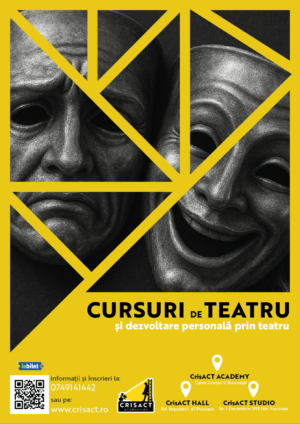 CURS DE TEATRU ȘI DEZVOLTARE PERSONALĂ – ADOLESCENȚI cu drd. Cristian Constantin (4 sesiuni)